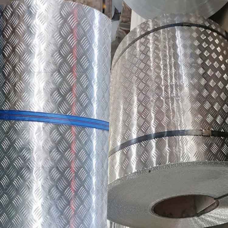 4A17 Aluminium Aluminum Checkered Coil